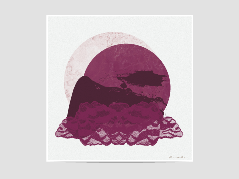 Monochrome purple - "Monochrome purple" is part of my new collection of limited edition prints entitled "Monochrome". Limited edition of 50.
The print is signed, dated and numbered with a pencil on the bottom right corner of the print.